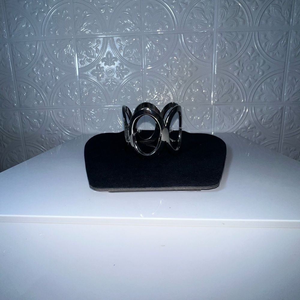 Silver Premier Design Cuff Bracelet - Picture 4 of 6